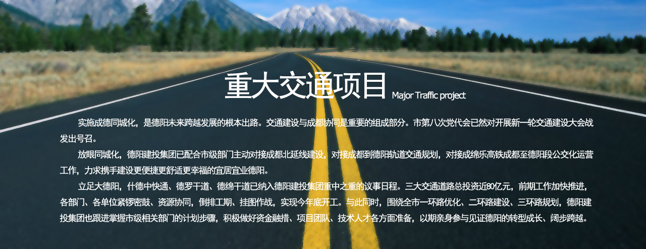 交通项目