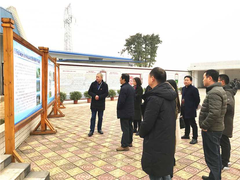 2018年1月18日 省住建厅沱江流域落实三年推进方案督查组视察杰阳排水公司1