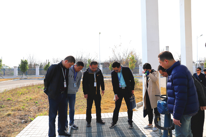 2018年3月9日 石亭江、天元城市生活污水处理厂通过省环保督察1_副本